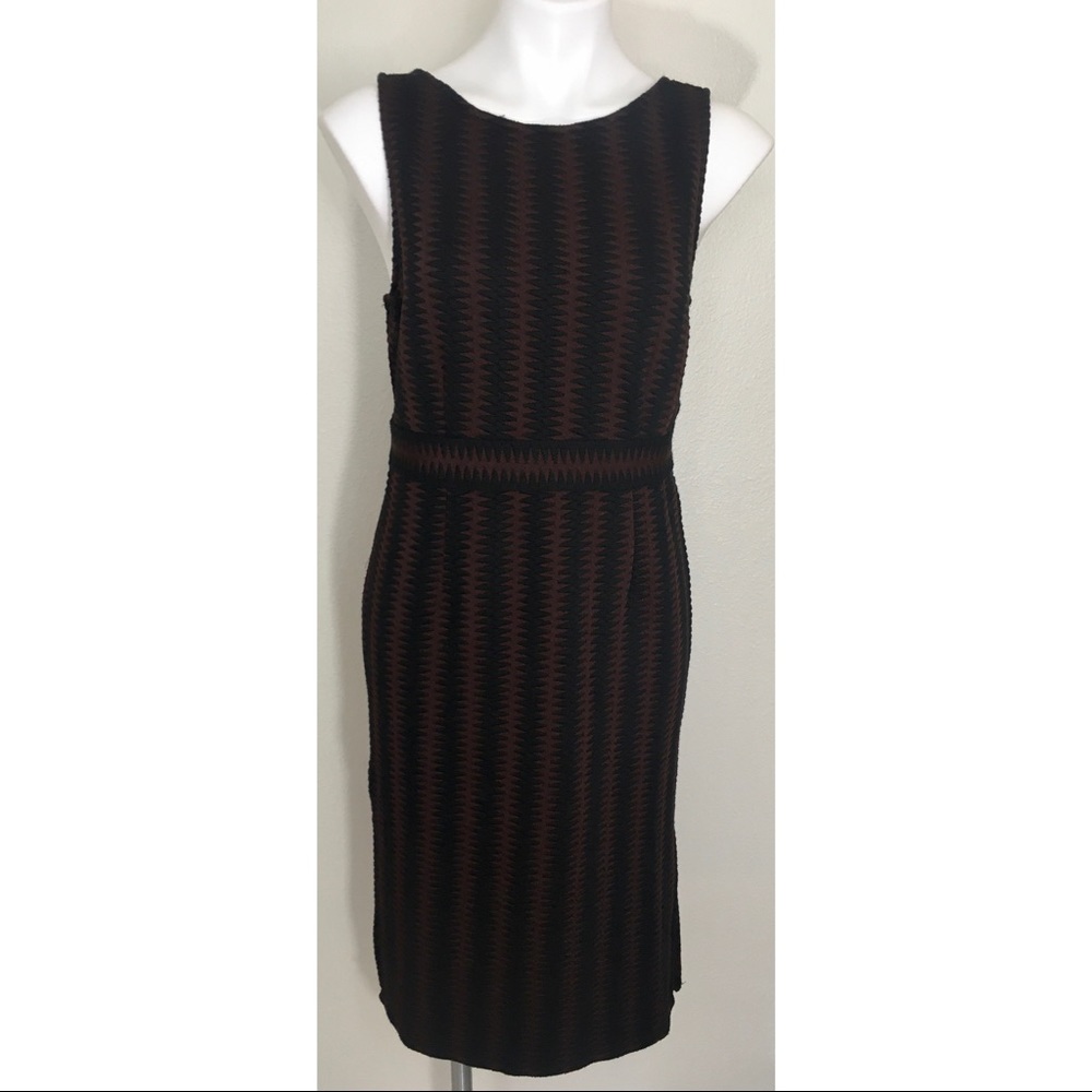 Philosophy A-line Zig Zag Dress